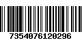 Código de Barras 7354076120296