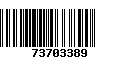 Código de Barras 73703389