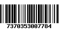 Código de Barras 7370353007784