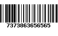 Código de Barras 7373863656565