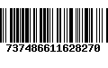 Código de Barras 737486611628270