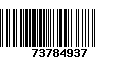 Código de Barras 73784937