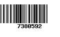 Código de Barras 7380592