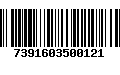 Código de Barras 7391603500121