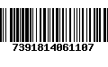 Código de Barras 7391814061107