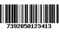 Código de Barras 7392050123413