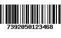 Código de Barras 7392050123468