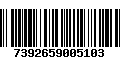 Código de Barras 7392659005103