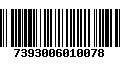 Código de Barras 7393006010078