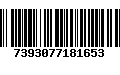 Código de Barras 7393077181653