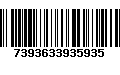 Código de Barras 7393633935935