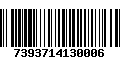 Código de Barras 7393714130006