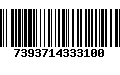 Código de Barras 7393714333100