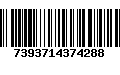 Código de Barras 7393714374288