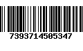 Código de Barras 7393714505347