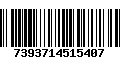 Código de Barras 7393714515407