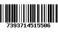 Código de Barras 7393714515506