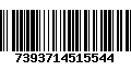 Código de Barras 7393714515544