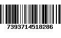 Código de Barras 7393714518286