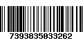 Código de Barras 7393835033262