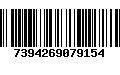 Código de Barras 7394269079154