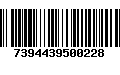 Código de Barras 7394439500228