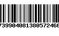 Código de Barras 739904081380572466