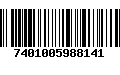 Código de Barras 7401005988141