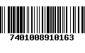 Código de Barras 7401008910163