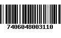 Código de Barras 7406048003110