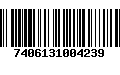 Código de Barras 7406131004239