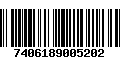 Código de Barras 7406189005202