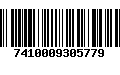 Código de Barras 7410009305779