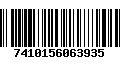 Código de Barras 7410156063935