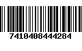 Código de Barras 7410408444284