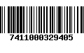 Código de Barras 7411000329405