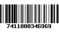 Código de Barras 7411000346969