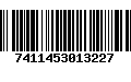 Código de Barras 7411453013227