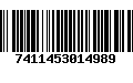 Código de Barras 7411453014989