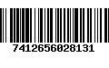 Código de Barras 7412656028131