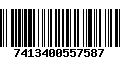 Código de Barras 7413400557587