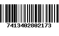 Código de Barras 7413402802173