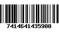 Código de Barras 7414641435900