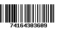 Código de Barras 74164303609