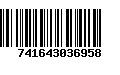 Código de Barras 741643036958