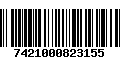 Código de Barras 7421000823155