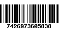 Código de Barras 7426973605838