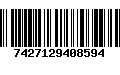 Código de Barras 7427129408594