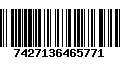 Código de Barras 7427136465771
