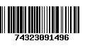 Código de Barras 74323091496